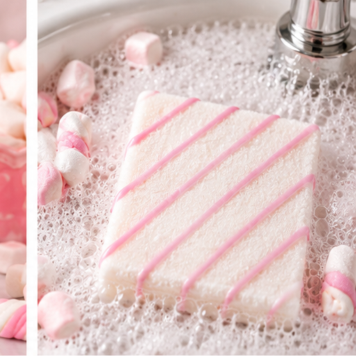 Marshmallow Bubbly Scrub Body Bars
