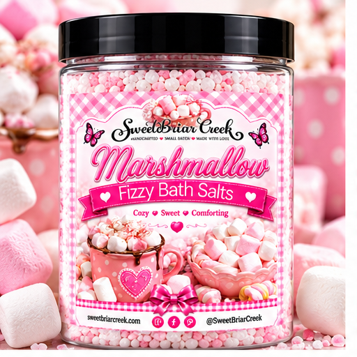 Marshmallow Fizzy Bath Salt Soak