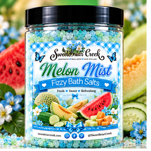 Melon Mist Fizzy Bath Salt Soak