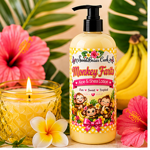 Monkey Farts Shea & Aloe Body Lotion