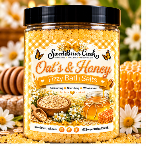 Oats 'n Honey Fizzy Bath Salt Soak