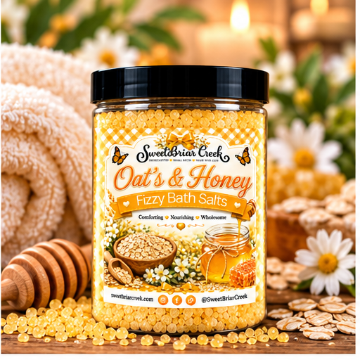Oats 'n Honey Fizzy Bath Salt Soak