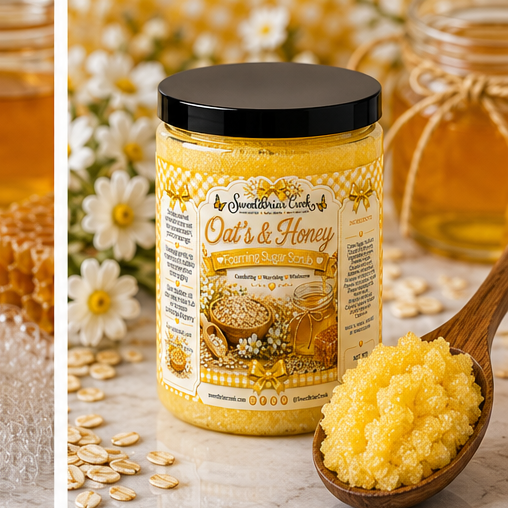 Oats 'n Honey Foaming Sugar Scrub