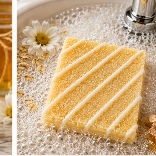 Oats 'n Honey Bubbly Scrub Body Bars