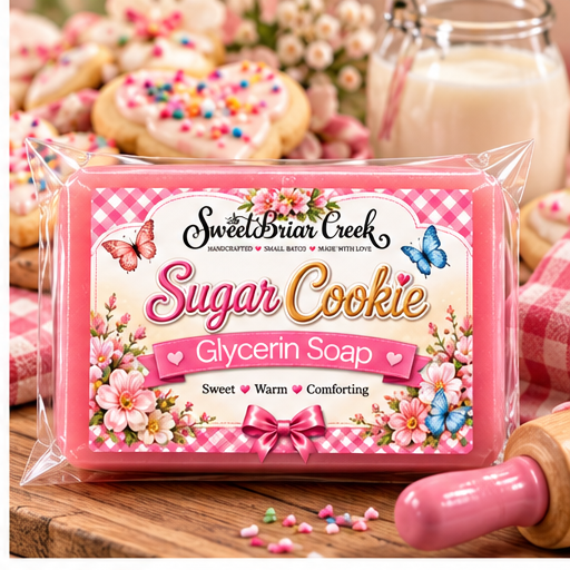 Sugar Cookie Coconut Milk Glycerin Soap