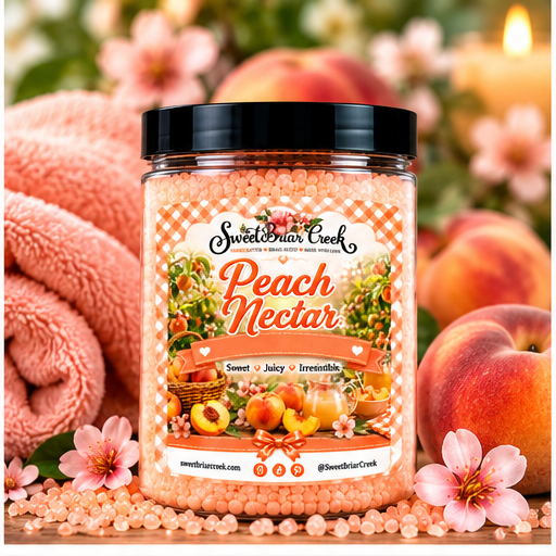 Peach Nectar Fizzy Bath Salt Soak
