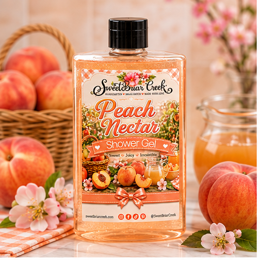 Peach Nectar SHower Gel + Bubble Bath