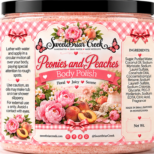 Peonies & Peaches Body Polish