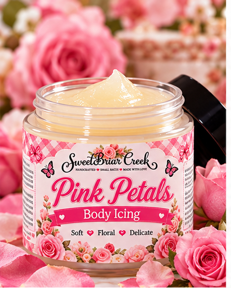 Pink Petals Body Icing