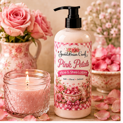 Pink Petals Shea & Aloe Body Lotion