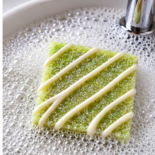 Pistachio Cream Bubbly Scrub Body Bars