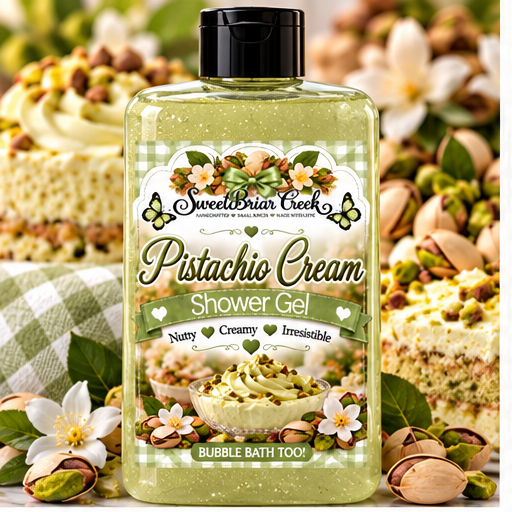 Pistachio Cream Shower Gel + Bubble Bath