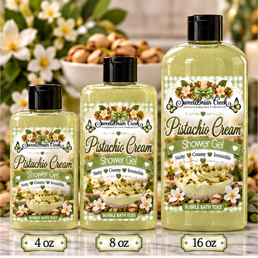 Pistachio Cream Shower Gel + Bubble Bath