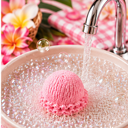 Pink Petals Bubble Scoop