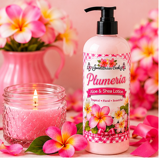 Plumeria Shea & Aloe Body Lotion