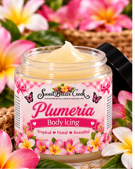 Plumeria Body Icing