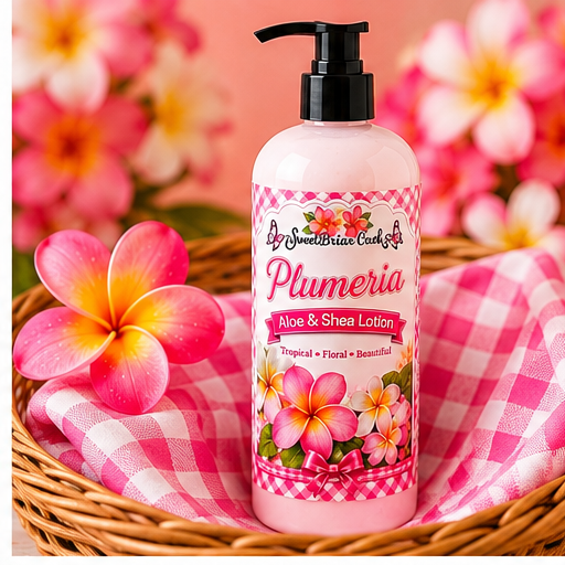 Plumeria Shea & Aloe Body Lotion