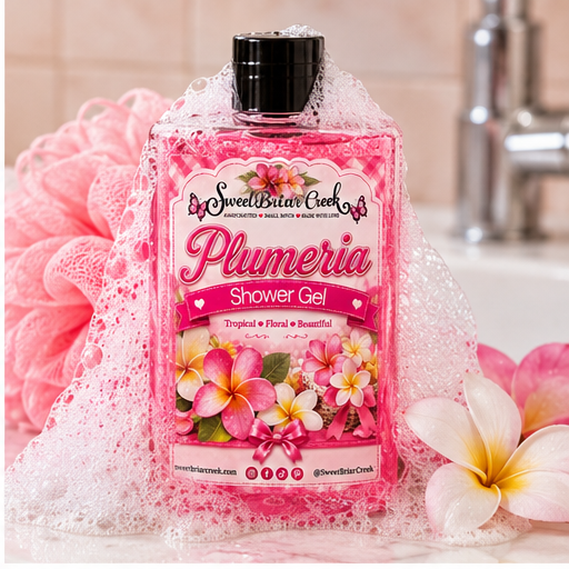 Plumeria Shower Gel + Bubble Bath