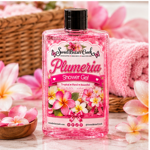 Plumeria Shower Gel + Bubble Bath