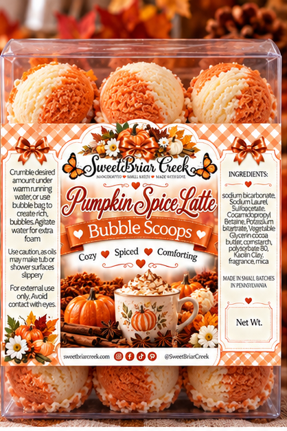Pumpkin Spice Latte  Bubble Scoop