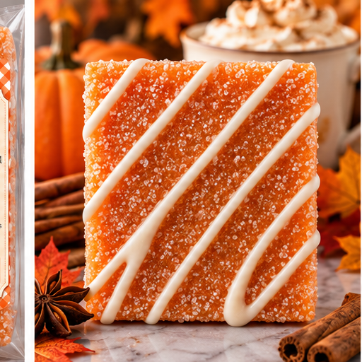 Pumpkin Spice Latte Bubbly Scrub Body Bars