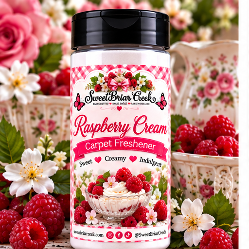 Raspberry Cream Carpet Freshener Powder