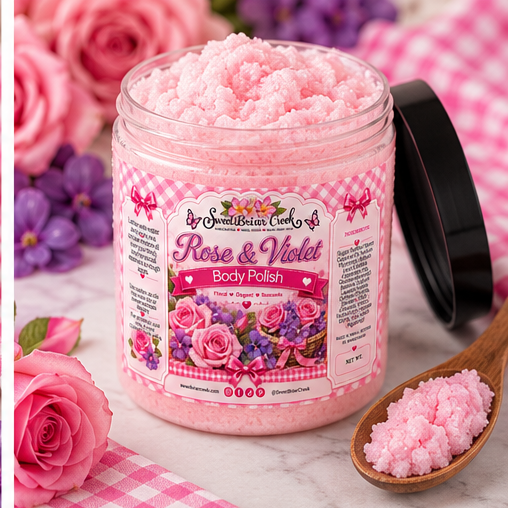 Rose & Violet Body Polish