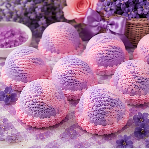 Rose & Violet Bubble Scoop