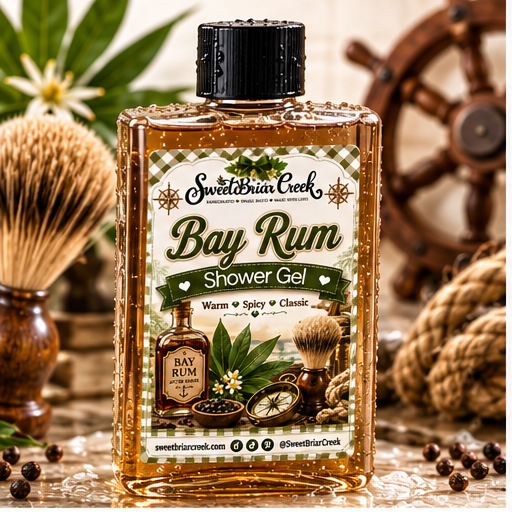 Bay Rum Shower Gel + Bubble Bath