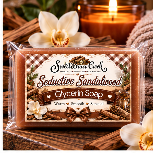 Seductive Sandalwood Coconut Milk Glycerin Soap