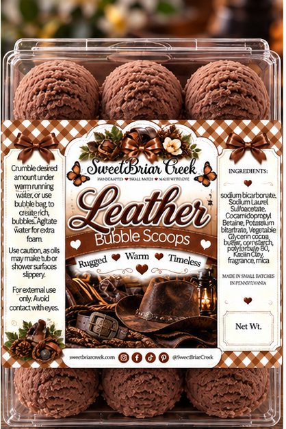Leather Bubble Scoop