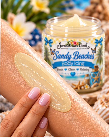 Sandy Beaches Body Icing
