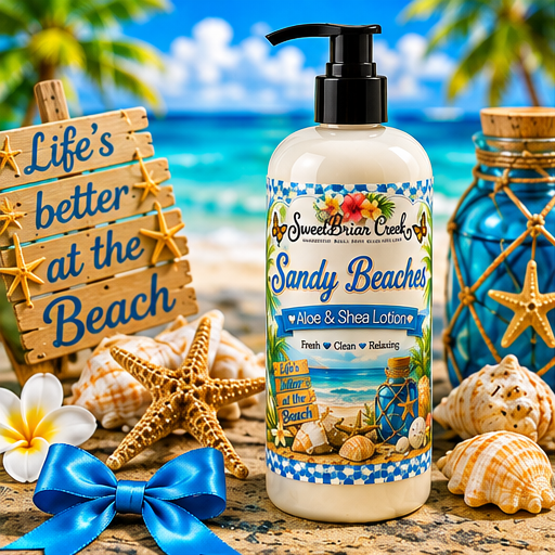 Sandy Beaches Shea & Aloe Body Lotion