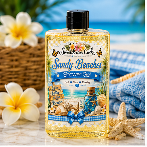 Sandy Beaches SHower Gel + Bubble Bath