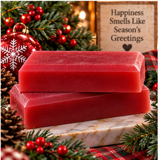 Season’s Greetings Coconut Milk Glycerin Soap