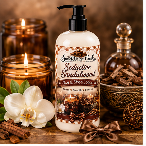 Seductive Sandalwood  Shea & Aloe Body Lotion
