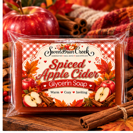 Spiced Apple Cider Coconut Milk Glycerin Soap