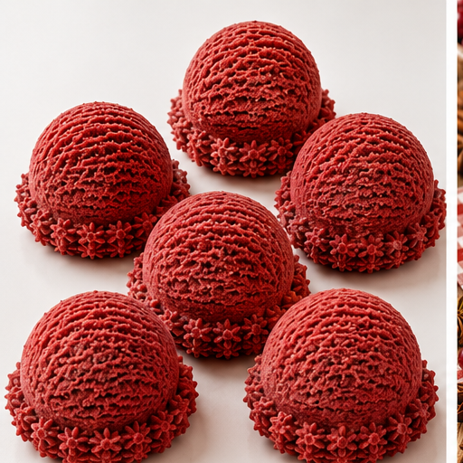 Spiced Cranberry Bubble Scoop