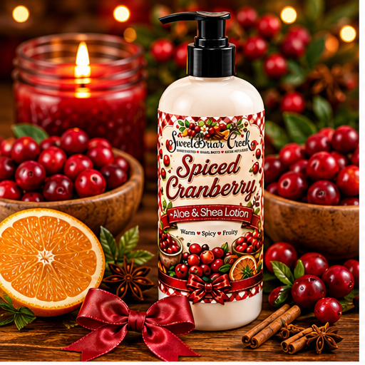 Spiced Cranberry Shea & Aloe Body Lotion