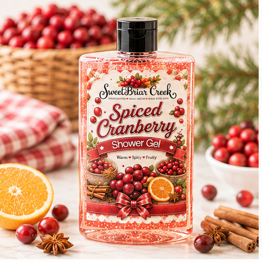 Spiced Cranberry Shower Gel + Bubble Bath