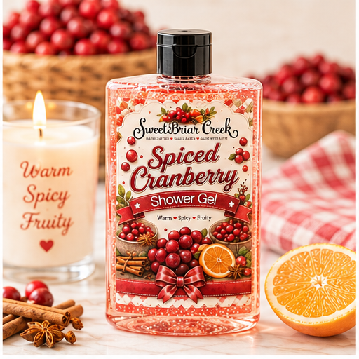 Spiced Cranberry Shower Gel + Bubble Bath