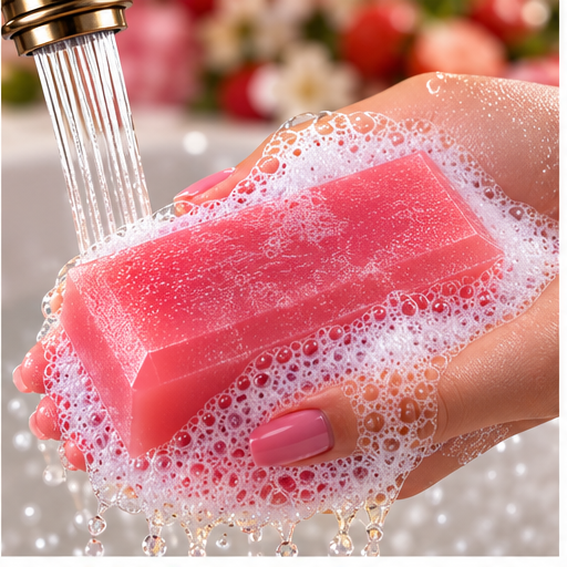 Strawberry Shortcake Coconut Milk Glycerin Soap