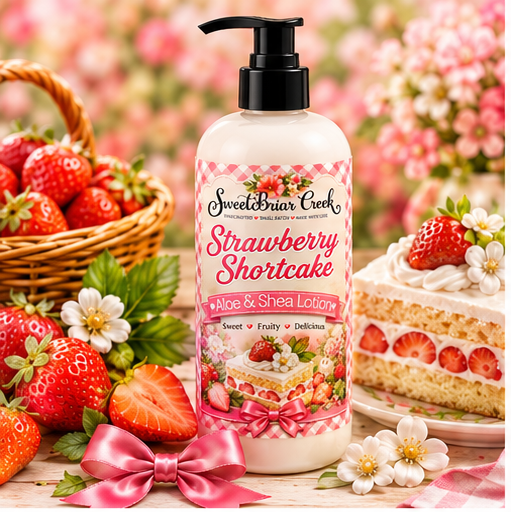 Strawberry Shortcake Shea & Aloe Body Lotion