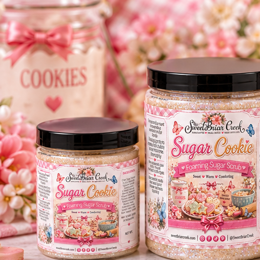 Sugar Cookie Foaming Sugar Scrub