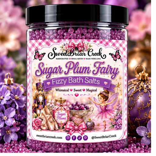 Sugar Plum Fairy Fizzy Bath Salt Soak
