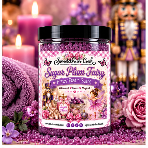 Sugar Plum Fairy Fizzy Bath Salt Soak