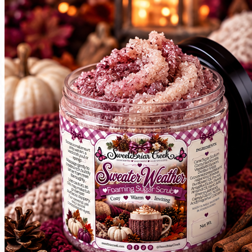 Sweater Weather Foaming Sugar Scrub