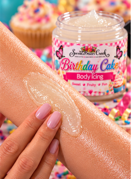 Birthday Cake Body Icing