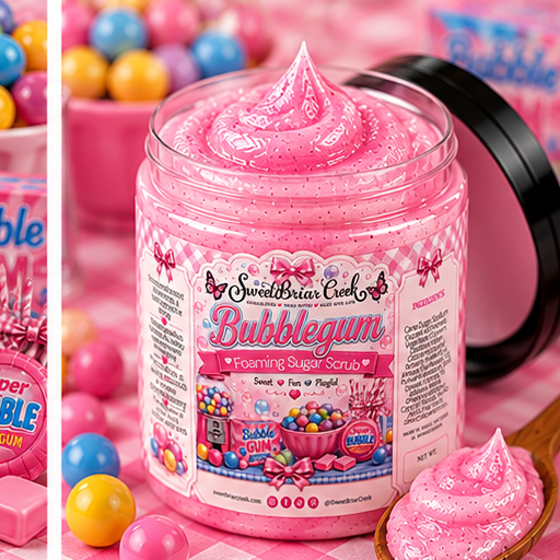 Bubblegum Foaming Sugar Scrub