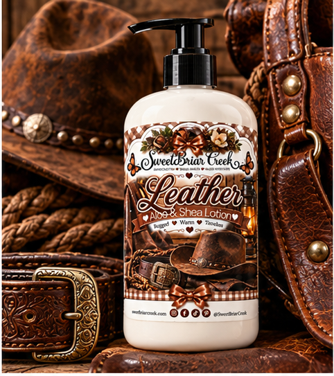 Leather Shea & Aloe Body Lotion
